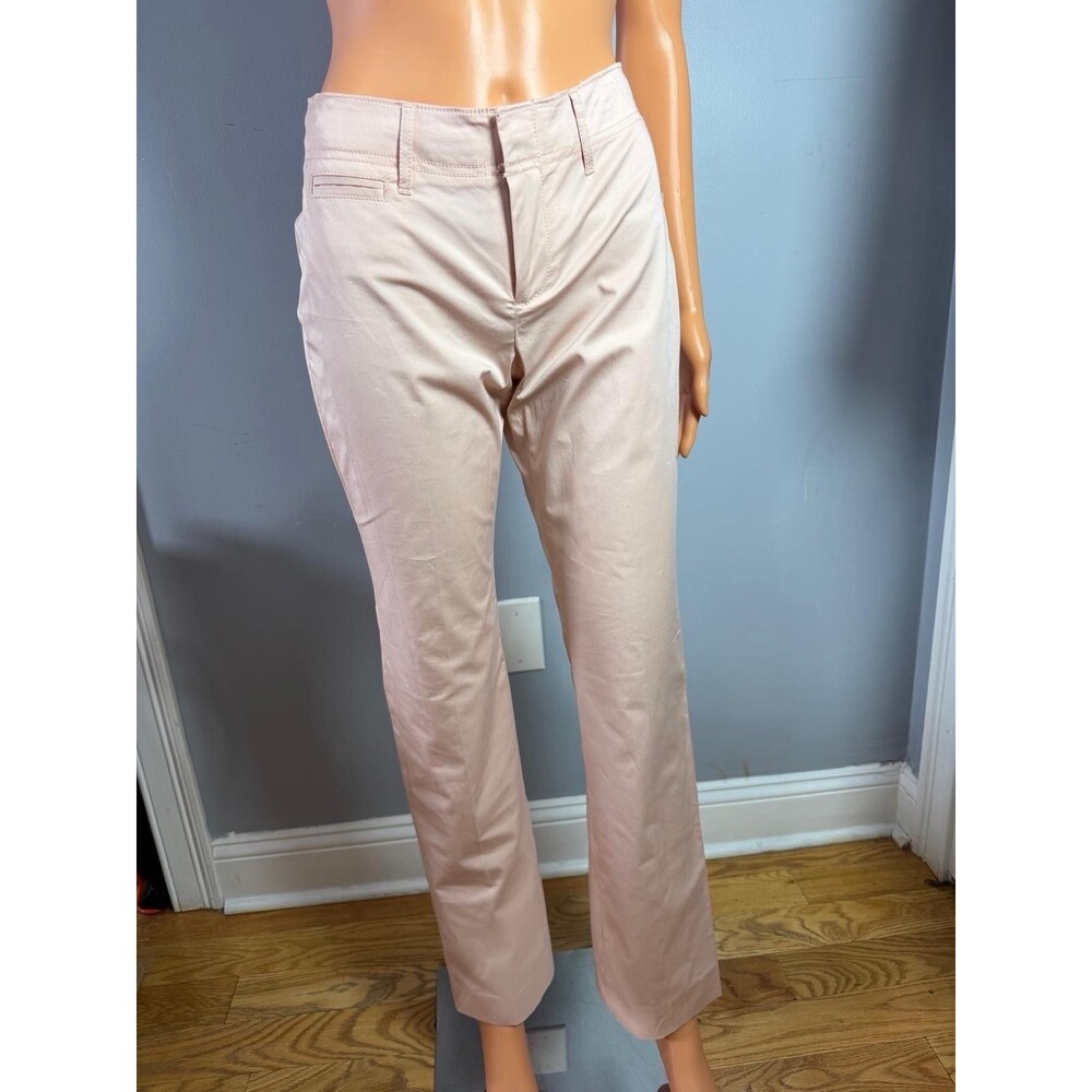 GAP Stretch Women Pants Size 1R Pink LightWeight Trouser New With Tags Office.